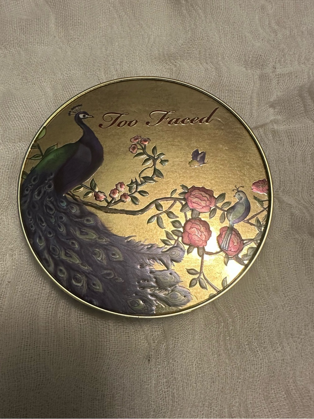 Too Faced Limited Edition Peacock Embossed Bronzer Compact-Collector’s edition